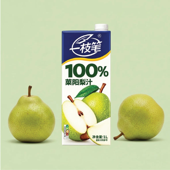 100% Laiyang Pear Juice - 1L (Full Carton)