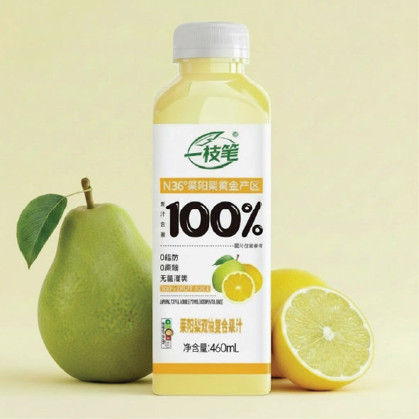 100% Laiyang Pear & Double Pomelo Juice - 460ml (Full Carton)
