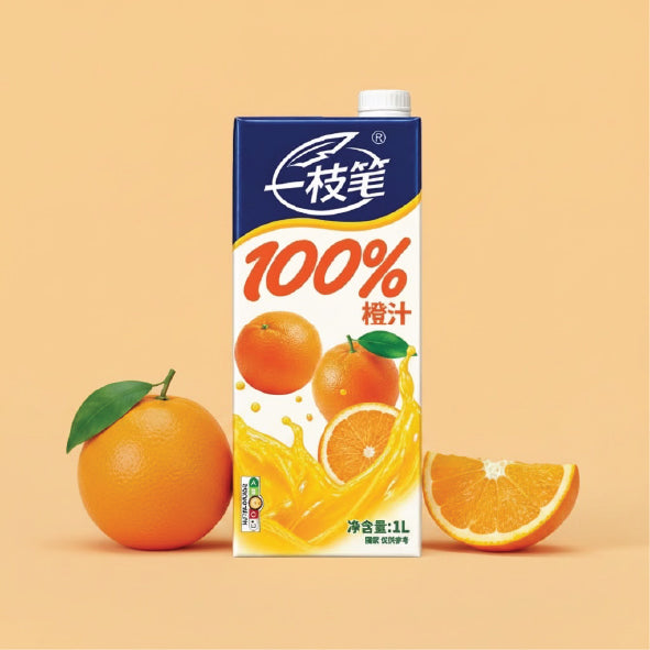 100% Orange Juice - 1L (Full Carton)