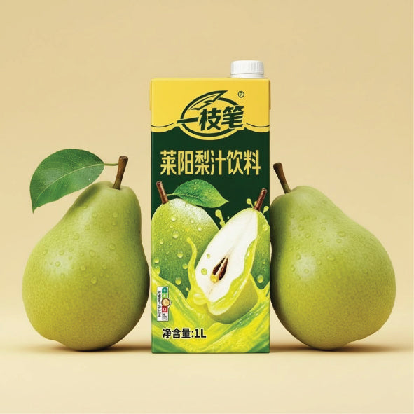 80% Laiyang Pear Juice - 1L (Full Carton)